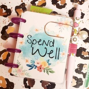 Handmade Micro Budget Planner